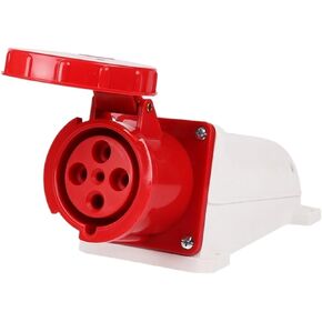 Industrial exposed three-phase four-wire socket 4-hole 63A aviation waterproof IP44 ZQ-134 in Kuwait