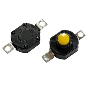 10 قطعة مفتاح زر الضغط ، زر المصباح الطاقة على الخروج الإغلاق الذاتي قفل 14x12 مللي متر تيار مستمر 30 فولت 1A البلاستيك in Kuwait