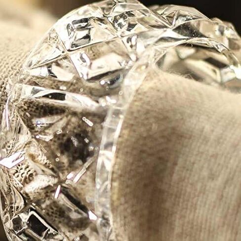 Clear Acrylic Napkin Rings | 12 Napkin Rings in Kuwait