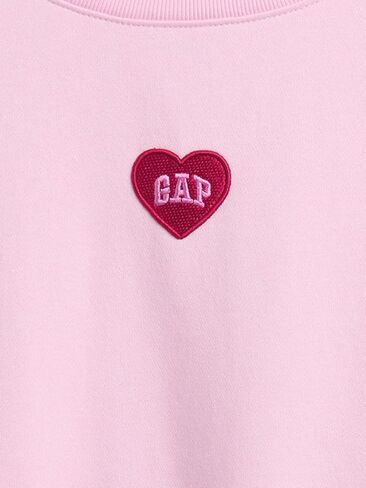 GAP Women's Logo Relaxed Cropped Pullover in Saudi Arabia