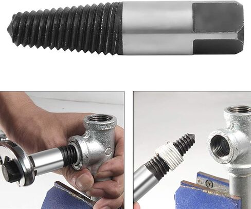 Jeanoko Pipe Remover Durable Cast Steel Repairing Tool for Plumbing G3/4-Inch Extractor HardtoDamage Design for Long Service Life in Saudi Arabia