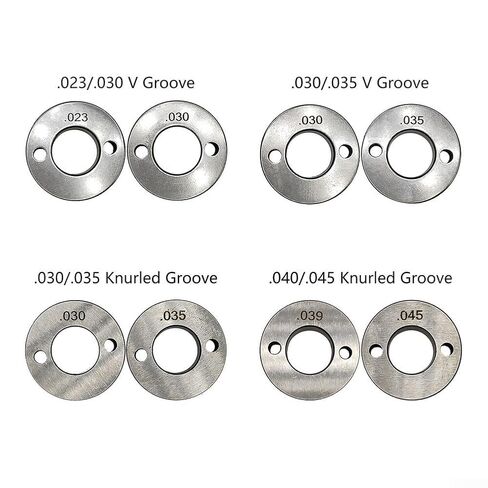 Welding Accessories Reliable Drive Rolls Featuring Knurled V U Grooves Designed for ES AB Welders in Saudi Arabia