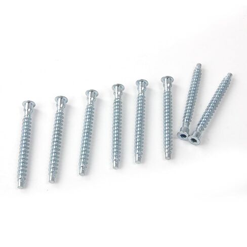 8 PCS Drawer Anti-Screw for IKEA, Replacement Shelf for IKEA Wide, Bookshelf Screw for IKEA, Replacement Screws Shelf Screws Compatible with IKEA Part 104321/104322 in Saudi Arabia