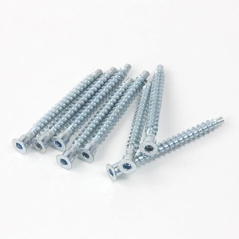 8 PCS Drawer Anti-Screw for IKEA, Replacement Shelf for IKEA Wide, Bookshelf Screw for IKEA, Replacement Screws Shelf Screws Compatible with IKEA Part 104321/104322 in Saudi Arabia