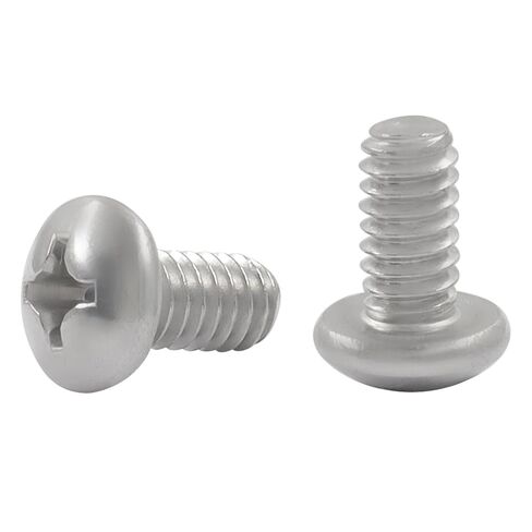 Murtenze 20 قطعة #1/4-20 × 1/2 بوصة براغي آلة رأس المقلاة، براغي فيليبس درايف 304 من الفولاذ المقاوم للصدأ، لمسة نهائية لامعة خيط الآلة بالكامل in Kuwait
