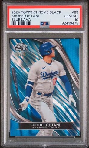 1x بطاقة بيسبول متدرجة عشوائية (Beckett أو PSA أو CGC) - الدرجة 8 أو أعلى in Kuwait