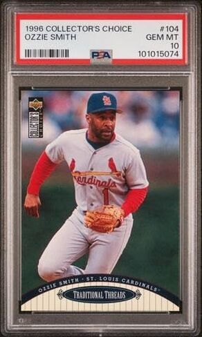 1x بطاقة بيسبول متدرجة عشوائية (Beckett أو PSA أو CGC) - الدرجة 8 أو أعلى in Kuwait