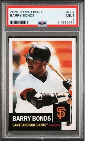 1x بطاقة بيسبول متدرجة عشوائية (Beckett أو PSA أو CGC) - الدرجة 8 أو أعلى in Kuwait