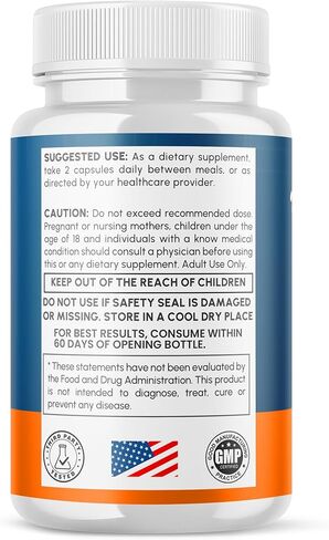 (عبوتان) كبسولات الملح العصبي، حبوب الملح العصبي مع جميع المكونات الطبيعية، كبسولات الملح العصبي المتقدمة تركيبة مكملة للصحة والعافية بشكل عام مع فيتامينات متعددة القوة القصوى (120 كبسولة) in Kuwait