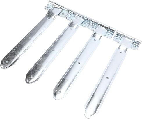 Focket Trailer Door Hinge Strap, 16 Inch Offset Bent Metal for RV Door Hinge with Garden Gates for Cargo Utility Trailer in Saudi Arabia