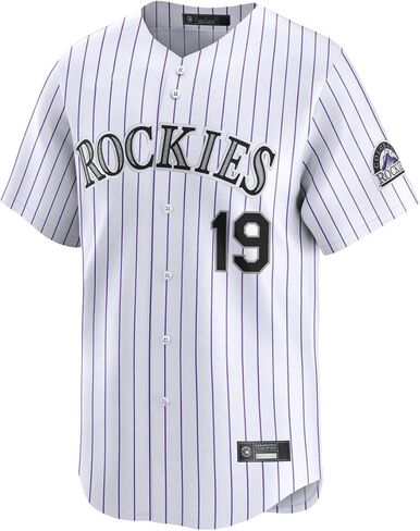 قميص Outerstuff Charlie Blackmon Colorado Rockies #19 مقاس شبابي محدود للاعبي المنزل in Saudi Arabia