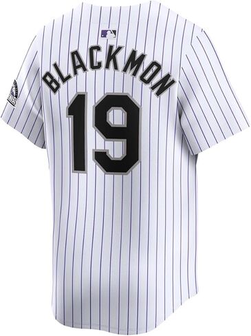قميص Outerstuff Charlie Blackmon Colorado Rockies #19 مقاس شبابي محدود للاعبي المنزل in Saudi Arabia