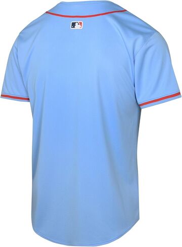 MLB St Louis Cardinals Kids Youth Boys 4-20 Light Blue Alternate Blank Jersey in Saudi Arabia