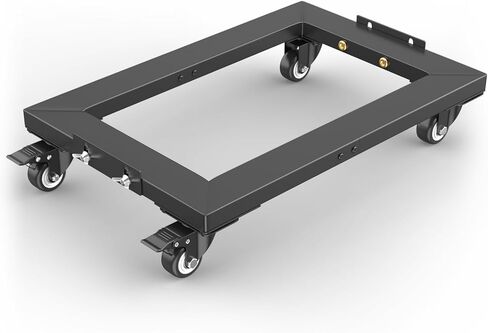 أثاث IMAYCC متحرك دوللي 1800 رطل، عربة دوللي شديدة التحمل مع عجلات، إطار فولاذي مقوى متحرك دوللي 4 عجلات مع فرامل 23.4 بوصة × 15.7 بوصة أثاث دوللي in Kuwait