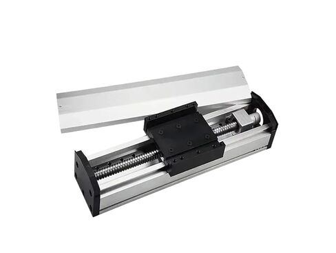 Enclosed Linear Guide Motor Drive 90mm Wide Ball Screw Sliding Table Clean Room Single Axis Robot 4PCS(1.2Nm Motor kit,100mm Stroke) in Saudi Arabia