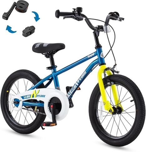 RoyalBaby EZ Kids Bike,Balance and Pedal Bicycle for Boys & Girls Beginner,14 16 18 Inch Toddlers to Big Kids 3-9 Years in Saudi Arabia
