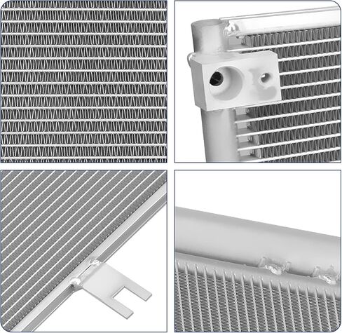 تكييف الهواء مكثف A/C متوافق مع Jeep Wrangler 2018-2021 Gladiator 2020-2021# 30132 ، CN30132PFC ، 68314789AA ، 68314789AB ، 68314789AC in Kuwait