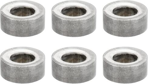 PATIKIL M9 Steel Spacers, 6 Pcs Metal Spacers Steel 9mm ID x 15mm OD x 27.5mm L Carbon Steel Spacer Screw Standoff Round for 3/8in or M9 Screw Bolts in Saudi Arabia