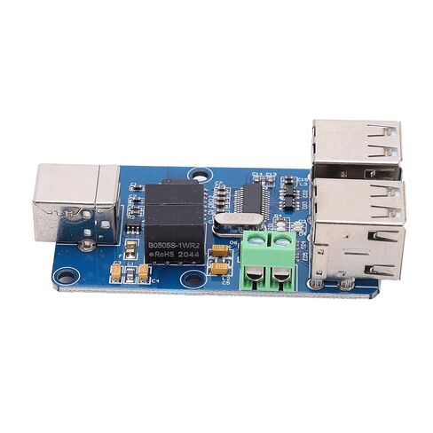 4 Channel USB Isolator Efficient Coupling Protection Board for Data Safety, Plug and Play USB HUB Isolator Module for Electronics Enthusiasts and Hobbyists, Material: PCB in Saudi Arabia