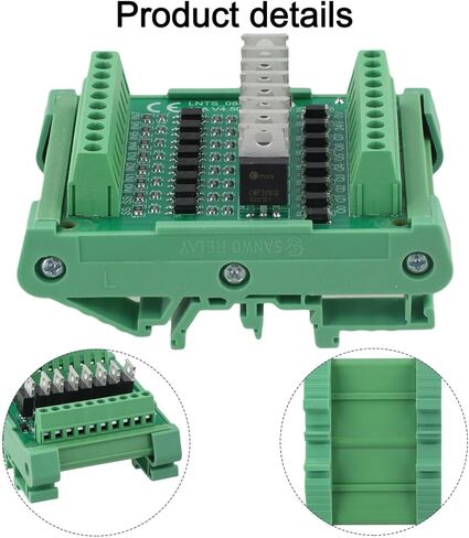 وحدة إخراج إدخال PLC ذات 8 قنوات مع مخرج NPN DC 5A لكل قناة 12/24VDC عزل Optocoupler لأنظمة الأتمتة الصناعية للتحكم المنطقي القابل للبرمجة in Kuwait