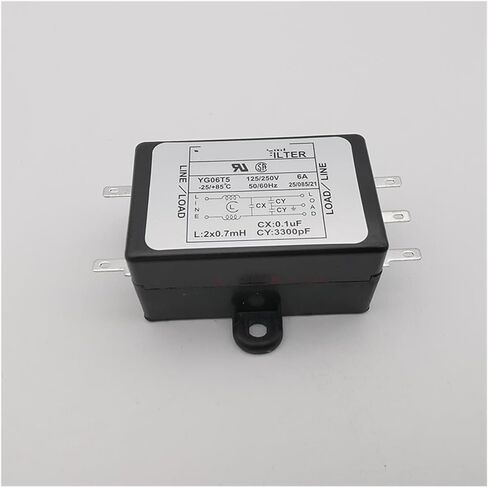 Power Filter YG10T5 YG06T5 Anti-Interference Filter 6A 10A(YG06T5 6A) in Saudi Arabia