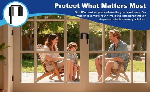 Patio Sliding Door Loop,2.36in 90/180 Degree Sliding Glass Door Latch，Security for Screen Door,Rv Sliding Door Latch,Barn Door Lock Latch,Security to Enhance Home Safety (Black 1 pcs) in Saudi Arabia