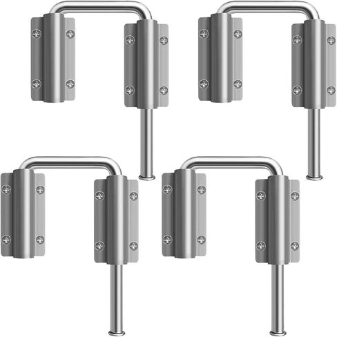 Patio Sliding Door Loop,2.36in 90/180 Degree Sliding Glass Door Latch，Security for Screen Door,Rv Sliding Door Latch,Barn Door Lock Latch,Security to Enhance Home Safety (Black 1 pcs) in Saudi Arabia