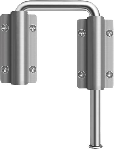 Patio Sliding Door Loop,2.36in 90/180 Degree Sliding Glass Door Latch，Security for Screen Door,Rv Sliding Door Latch,Barn Door Lock Latch,Security to Enhance Home Safety (Black 1 pcs) in Saudi Arabia
