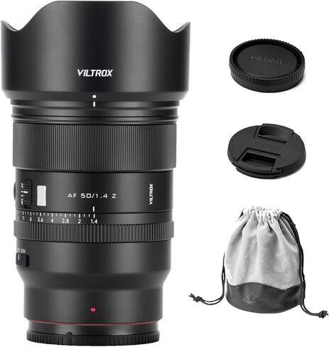عدسة VILTROX 85 مم f/1.4 F1.4 Z STM بإطار كامل لكاميرات نيكون بدون مرآة، عدسة ذات فتحة كبيرة للتركيز التلقائي متوافقة مع Z-Mount Z9 Z50 Z7 ii Z6 ii Z7 Z6 Z6 II Z5 in Kuwait