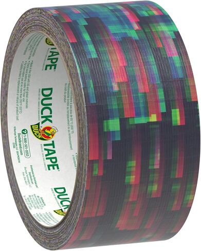 ألوان وأنماط شريط لاصق من ماركة Duck، 1.88 بوصة × 10 ياردات، نمط شريط لاصق رقمي، 6 بكرات in Saudi Arabia