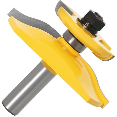 1pc 12mm 1/2 Shank Raised Panel Router Bit with Backcutter Cove 3-1/4 Tenon Bit Woodworking Milling Cutter for Wood(NO5 12mm Shank) in Saudi Arabia