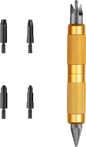 أداة إعداد متعددة للحافظة، تناسب عيار .17-.45، أدوات يدوية لإزالة حواف الشطب لإعادة التحميل، أدوات تنظيف الجيب الأولية لإزالة التجعيدات in Kuwait