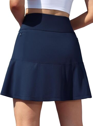 تنانير التنس من ATTRACO للسيدات مع شورت وجيوب وتنانير جولف رياضية ذات صدفية in Kuwait
