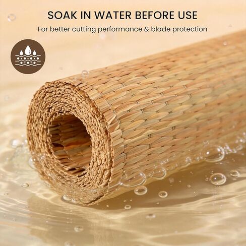 حصير التاتامي لقطع السيف، أهداف قطع تاتامي تاميشيجيري لممارسة كاتانا، بساط قطع اختبار سيف الساموراي الياباني مقاس 71 × 34 بوصة، هدف التدريب على الفنون القتالية لممارسة كينجوتسو in Kuwait