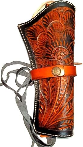 warreplica Leather Western Gun Holster Heritage 22 Holster .38 .44 .45 .357 .358 Cowboy Holsters for Revolvers 4" to 8" Approx Heritage Rough Rider Leather Holster in Kuwait
