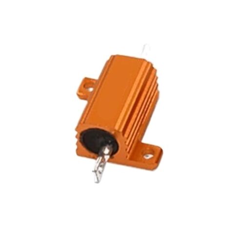 1PCS 5W 10W 25W Aluminum Power Metal Shell Wirewound Resistor RX24(10W 200R) in Saudi Arabia