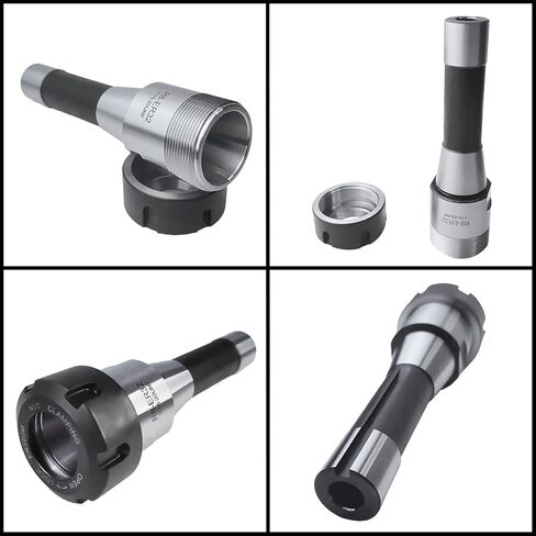 مجموعة حامل كوليت R8 ER32 مكونة من 17 قطعة R8 End Mill ER32 طقم تشاك كوليت لآلة النقش باستخدام الحاسب الآلي وأداة مخرطة الطحن (دقة 0.0004 بوصة) in Kuwait