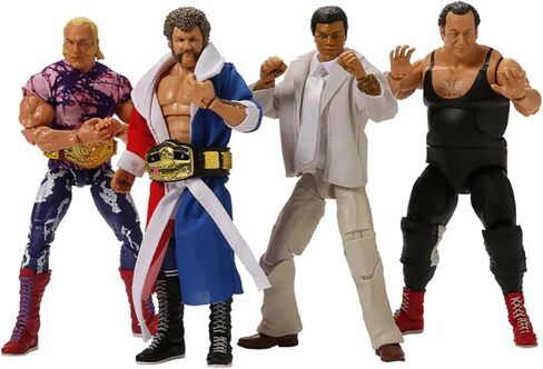 WWE Legends Territory Era 4 Pk Ali Monsoon Graham Race Action Figures in Saudi Arabia
