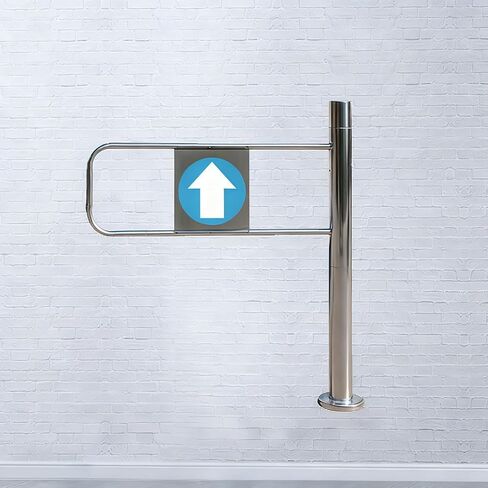 بوابة متأرجحة ذاتية الإغلاق للمداخل العامة ذات حركة المرور العالية، اليد اليمنى، 70 × 97 سم، حاجز أمان متين، سهل التركيب، مثالي للتحكم في الحشود in Kuwait