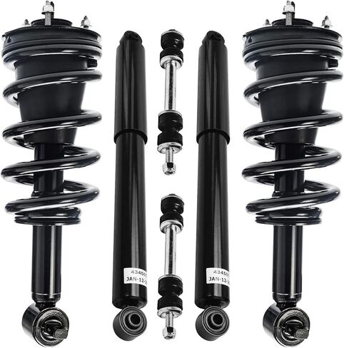 Detroit Axle - Struts Shocks Kit for 2013-2016 Dodge Dart 2 Front Struts w/Coil Spring 2 Sway Bar Links 2 Rack Shock Extorbers 2014 2015 in Kuwait