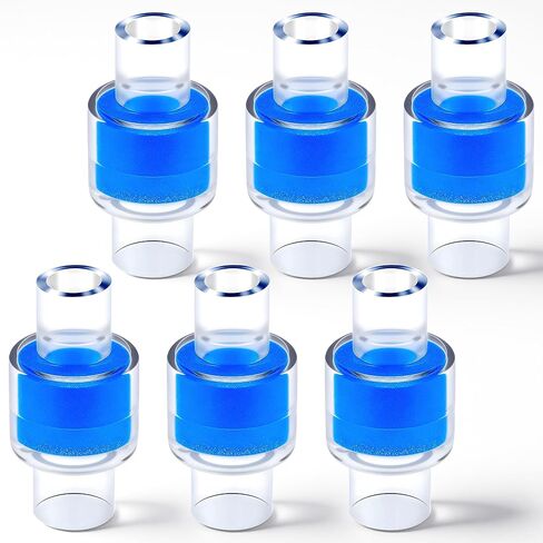 Upgraded HME Heat Moisture Exchange Replacement Filter for Z1, Z2, HME Humidification Systems, 22mm and 25mm Tubing, 6 Pack Individually Sealed Packaging Vypart in Kuwait