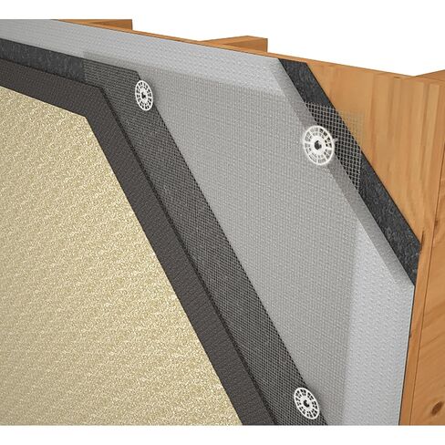 TruFast 2" Plasti-Grip PBLP2 Prong Washer (1000 EA) White Plastic Insulation Fastener Prong Wall Anchor in Kuwait