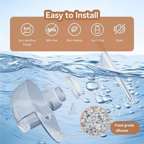 مضخة الثدي الكهربائية باللون الأبيض (عبوة من 24 قطعة in Kuwait