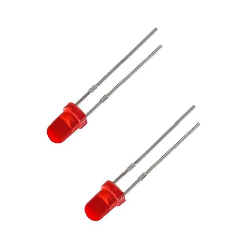 50/100PCS F3 Super Bright LED Diode 3MM Red Light Emitting Diodes DIY Kit(50pcs) in Saudi Arabia