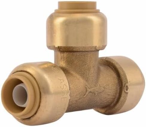 تي شيرت Shark Bite U360LFA 3/8" X 3/8" X 3/8" نحاسي PEX مناسب للضغط in Kuwait