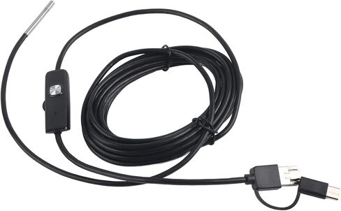 Generic 3 in 1 Industrial Endoscope with 1280x720 Camera, 4-10cm Focusing Length,IP67 for (1 Meter Soft Cord) in Saudi Arabia
