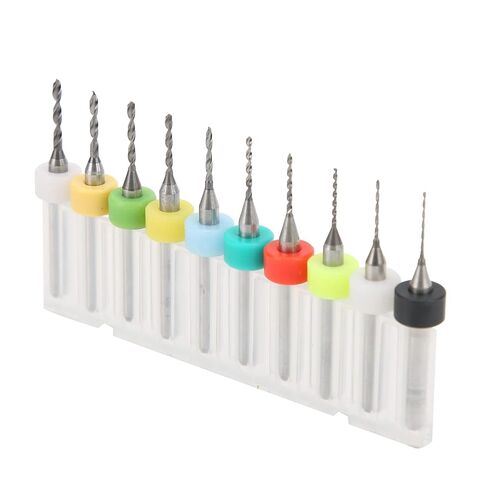 Fafeicy Mini Drill Set High Hardness Tungsten Steel Circuit Board Repair Tool for Engraving PCB Micro Drill Bit 0.6 to 1.5mm in Saudi Arabia