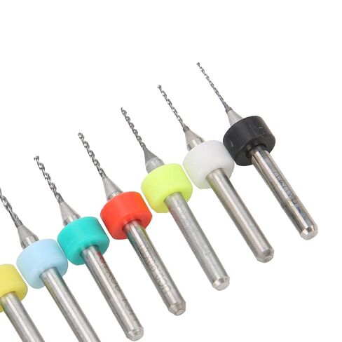Fafeicy Mini Drill Set High Hardness Tungsten Steel Circuit Board Repair Tool for Engraving PCB Micro Drill Bit 0.6 to 1.5mm in Saudi Arabia