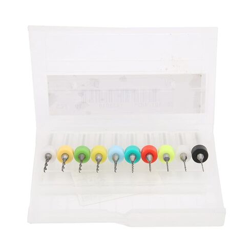 Fafeicy Mini Drill Set High Hardness Tungsten Steel Circuit Board Repair Tool for Engraving PCB Micro Drill Bit 0.6 to 1.5mm in Saudi Arabia