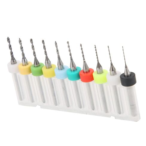 Fafeicy Mini Drill Set High Hardness Tungsten Steel Circuit Board Repair Tool for Engraving PCB Micro Drill Bit 0.6 to 1.5mm in Saudi Arabia